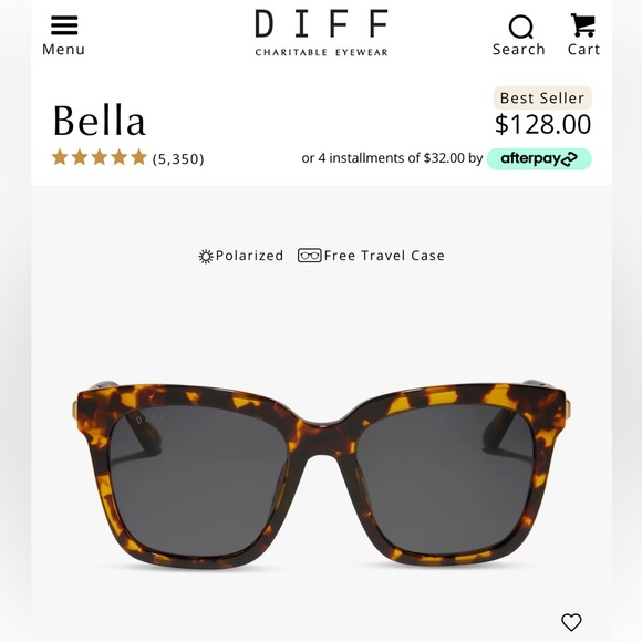 DIFF Bella Polarized Sunglasses - Picture 13 of 13